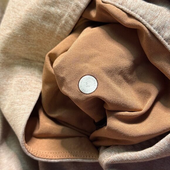 Lululemon Men's City Sweat Pullover Hoodie French Terry - Light Orange - Picture 6 of 8